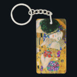 The Kiss by Gustav Klimt Key Ring<br><div class="desc">The Kiss by Gustav Klimt,  1907</div>