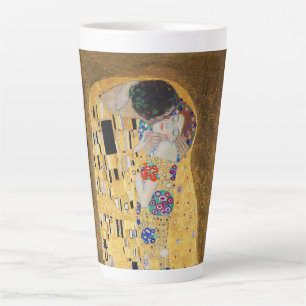The Kiss by Gustav Klimt Latte Mug