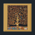 The Kiss by Gustav Klimt  Magnet<br><div class="desc">Under the Tree of Life  by Gustav Klimt</div>