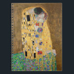 The Kiss by Gustav Klimt  Notebook<br><div class="desc">The Kiss by Gustav Klimt</div>