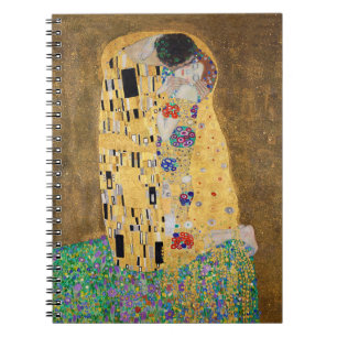 The Kiss by Gustav Klimt Notebook
