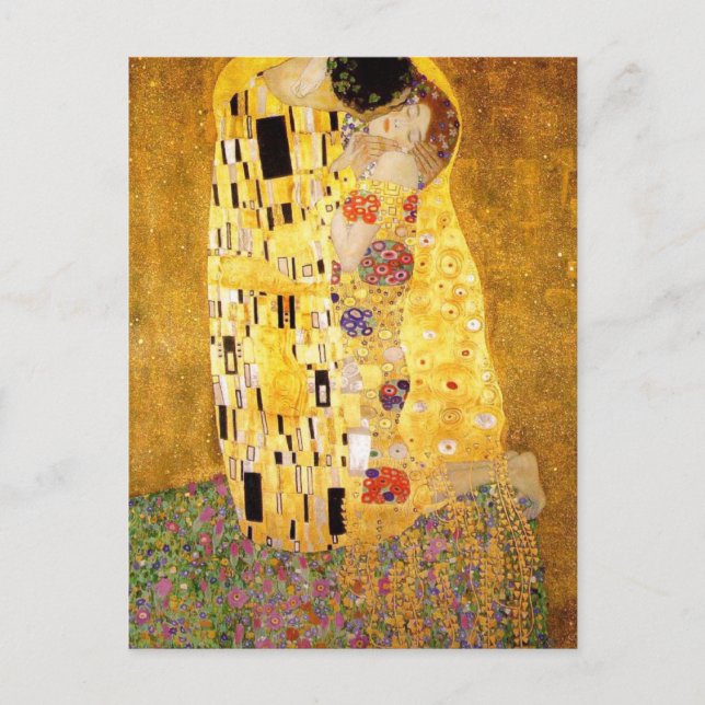 The Kiss by Gustav Klimt Postcard (Front)