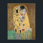 The Kiss by Gustav Klimt  Postcard<br><div class="desc">The Kiss by Gustav Klimt</div>