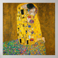 The Kiss by Gustav Klimt