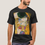 The Kiss by Gustav Klimt T-Shirt<br><div class="desc">The Kiss by Gustav Klimt,  1907</div>