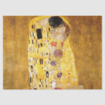The Kiss by Gustav Klimt Tissue Paper<br><div class="desc">Gustav Klimt - Art Nouveau Artist</div>