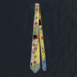 The Kiss by Gustav Klimt, Vintage Art Nouveau Tie<br><div class="desc">Now available! Double sided printed ties! Twice as nice! The Kiss (Der Kuss) (1907/08) by Gustav Klimt is probably his most famous work. Klimt began work on it in 1907 and it is the highpoint of his so-called 'Golden Period'. The Kiss is a vintage Victorian Era Symbolism fine art love...</div>