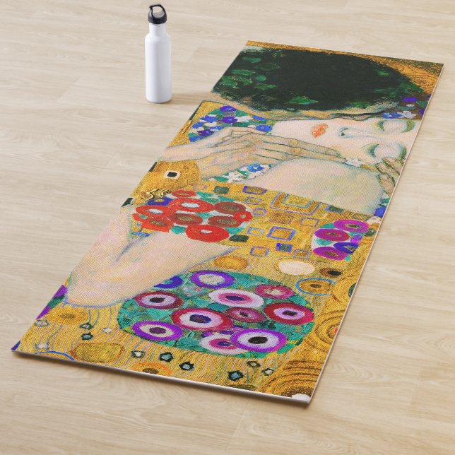 The Kiss by Gustav Klimt Yoga Mat (In Situ)
