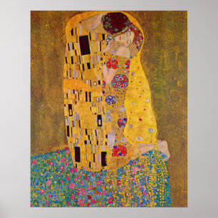 The Kiss by Klimt Poster