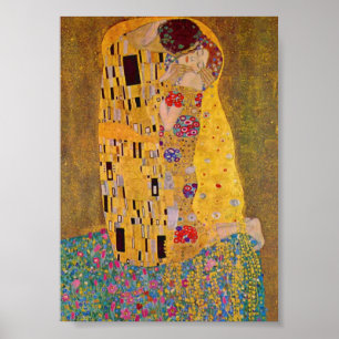 The Kiss by Klimt Poster