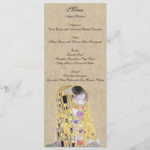 The Kiss by Klimt Wedding Creamy Sand Menu