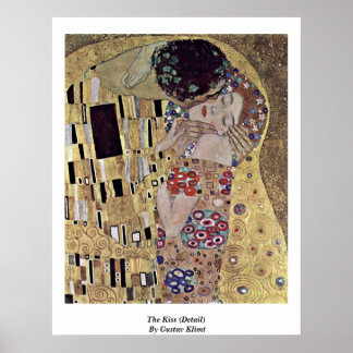 The Kiss (Detail) By Gustav Klimt Poster