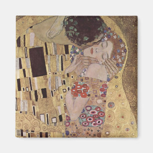 The Kiss Detail - Gustav Klimt Magnet