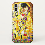 The Kiss, famous painting by Gustav Klimt iPhone XS Case<br><div class="desc">The Kiss,  passionate painting by Austrian Symbolist artist Gustav Klimt</div>