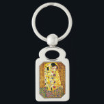 The Kiss, famous painting by Gustav Klimt Key Ring<br><div class="desc">The Kiss,  passionate painting by Austrian Symbolist artist Gustav Klimt</div>