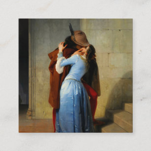 The Kiss Francesco Hayez Enclosure Card