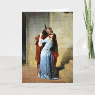 The Kiss - Francesco Hayez Il Bacio  Card