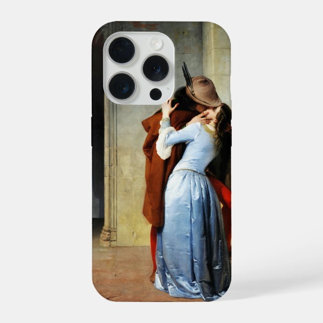 The Kiss - Francesco Hayez Il Bacio  iPhone Case (Back)