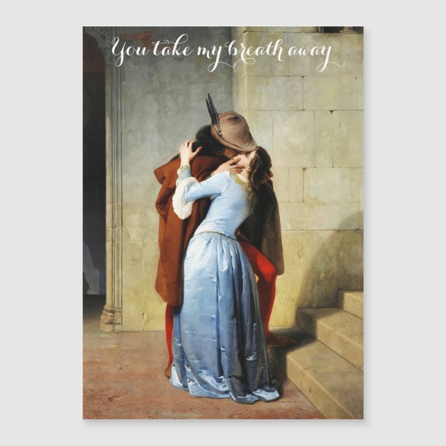 The Kiss - Francesco Hayez Il Bacio Romantic (Front)