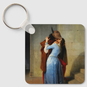 The Kiss Francesco Hayez Key Ring