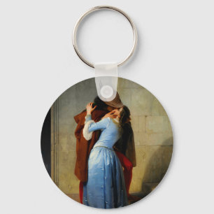 The Kiss Francesco Hayez Key Ring