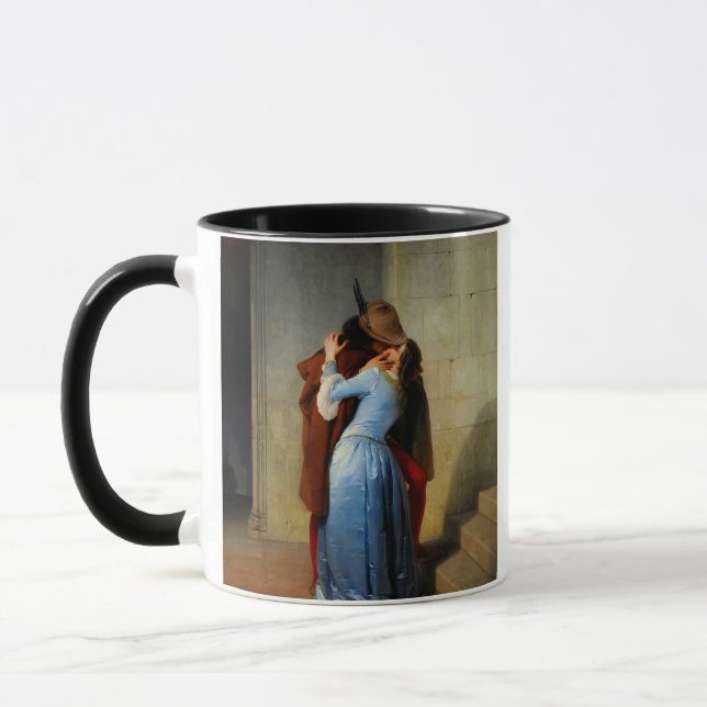 The Kiss Francesco Hayez Mug (Left)