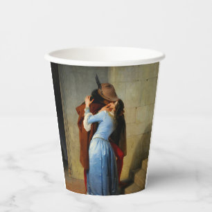 The Kiss Francesco Hayez Paper Cups