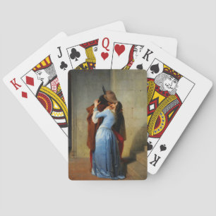 The Kiss Francesco Hayez Playing Cards