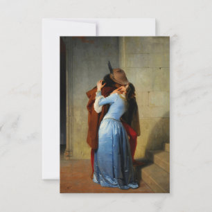 The Kiss Francesco Hayez RSVP Card