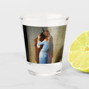 The Kiss Francesco Hayez Shot Glass