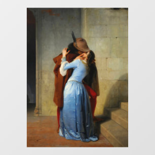 The Kiss Francesco Hayez Window Cling
