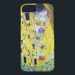 The Kiss, Gustav Klimt iPhone 8/7 Case<br><div class="desc">Gustav Klimt (July 14, 1862 – February 6, 1918) was an Austrian symbolist painter and one of the most prominent members of the Vienna Secession movement. Klimt is noted for his paintings, murals, sketches, and other objets d'art. In addition to his figurative works, which include allegories and portraits, he painted...</div>