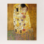 The Kiss Gustav Klimt Classical Painting Artwork Jigsaw Puzzle<br><div class="desc">Imperial Austrian Painter Gustav Klimt's masterpiece : The Kiss painting</div>