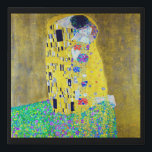 The Kiss, Gustav Klimt Faux Canvas Print<br><div class="desc">Gustav Klimt (July 14, 1862 – February 6, 1918) was an Austrian symbolist painter and one of the most prominent members of the Vienna Secession movement. Klimt is noted for his paintings, murals, sketches, and other objets d'art. In addition to his figurative works, which include allegories and portraits, he painted...</div>