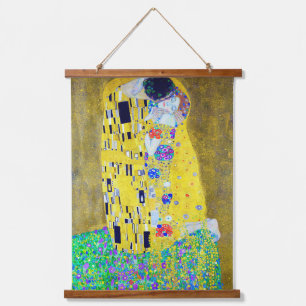The Kiss, Gustav Klimt Hanging Tapestry