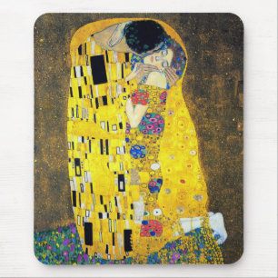The Kiss, Gustav Klimt Mouse Mat