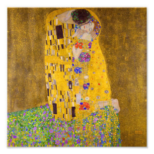 The Kiss   Gustav Klimt   Photo Print