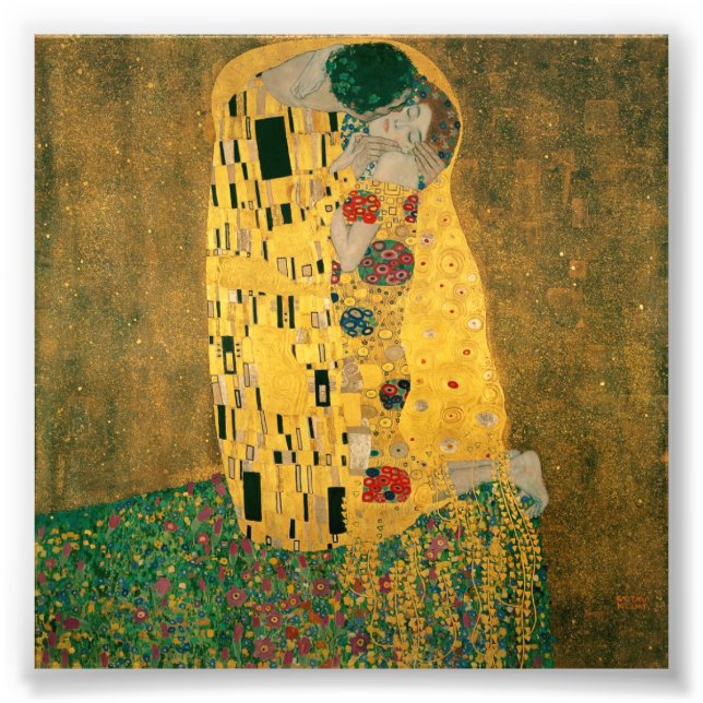 The Kiss - Gustav Klimt Photo Print (Front)