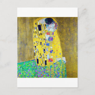The Kiss, Gustav Klimt Postcard