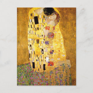 The Kiss Gustav Klimt Postcard