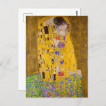 The Kiss | Gustav Klimt | Postcard<br><div class="desc">The Kiss is a 1901 painting by Gustav Klimt.</div>