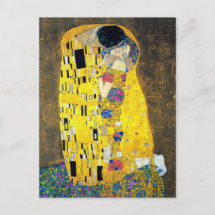 The Kiss, Gustav Klimt Postcard
