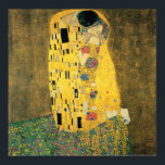 The Kiss - Gustav Klimt Poster<br><div class="desc">This is a vintage painting titled ‘The Kiss’ by Gustav Klimt.</div>
