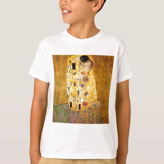 The Kiss Gustav Klimt T-Shirt (Front)