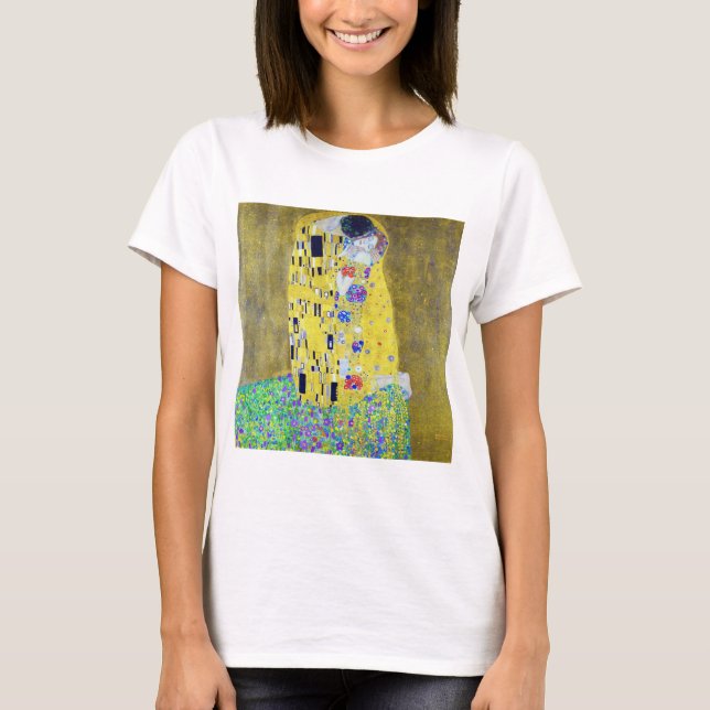 The Kiss, Gustav Klimt T-Shirt (Front)
