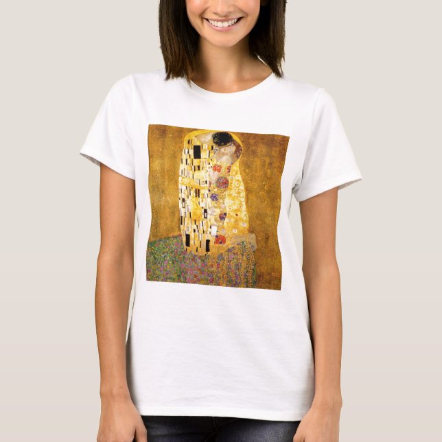 The Kiss Gustav Klimt T-Shirt (Front)