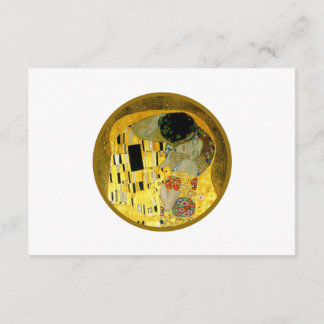 The Kiss Gustav Klimt Wedding | RSVP Card