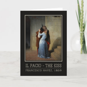 The Kiss / Il Bacio greeting card