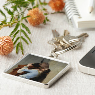 The Kiss / Il Bacio key chain