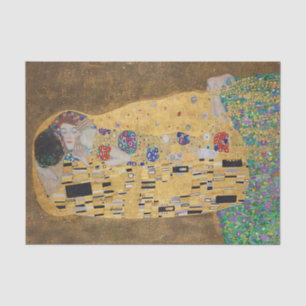 The Kiss (lovers) Der Kuss by Gustav Klimt Tissue Paper